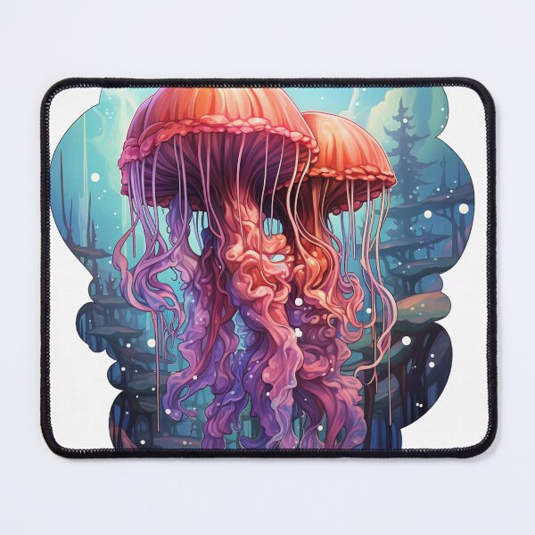 Item preview, Watercolor jellyfish designed and sold by Nickyayee.