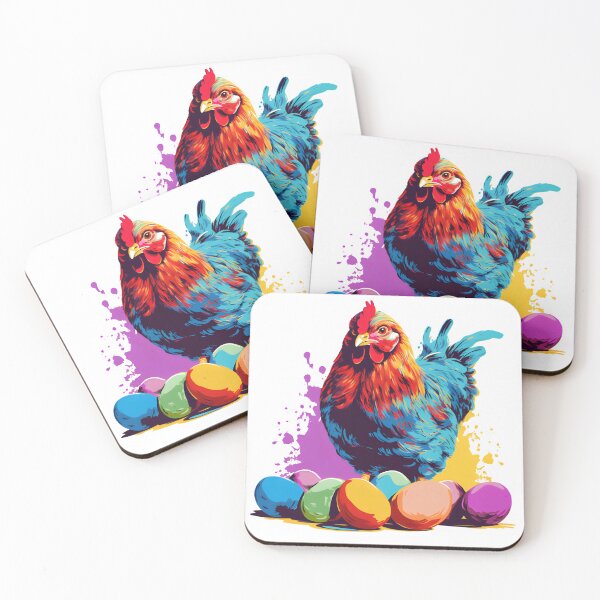Item preview, Colorful Easter Egger Chicken designed and sold by Pixie-agenca.