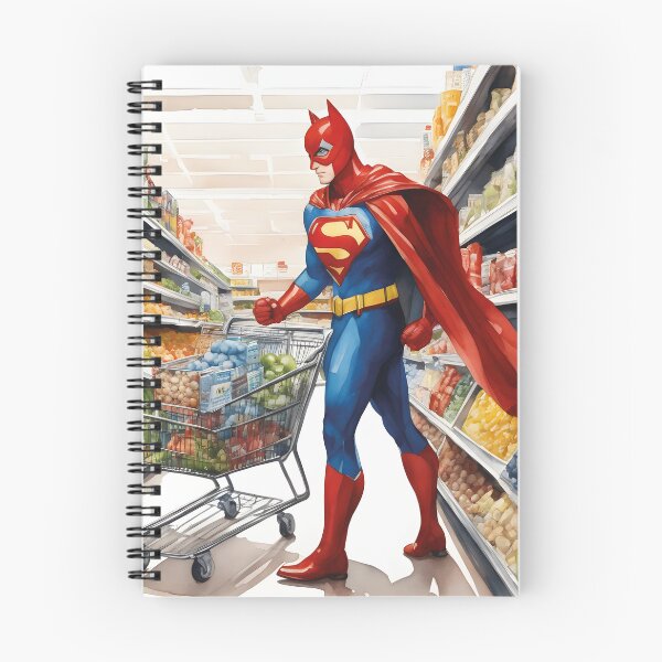 Item preview, Superhero in the supermarket, funny designed and sold by Mauswohn.