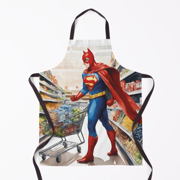 Item preview, Superhero in the supermarket, funny designed and sold by Mauswohn.