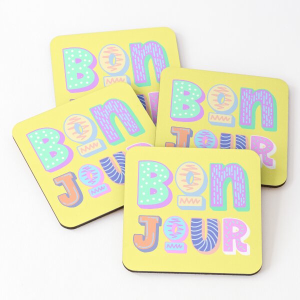 Item preview, Bonjour!  designed and sold by FigurativeSpeak.