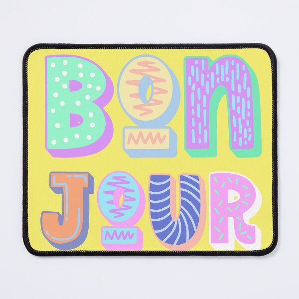 Item preview, Bonjour! designed and sold by FigurativeSpeak.