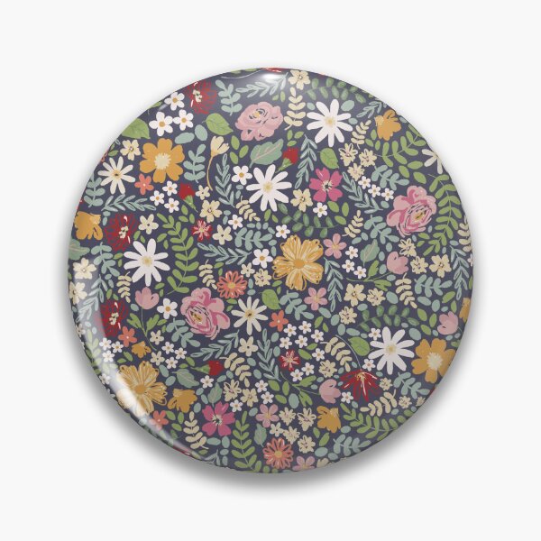 Item preview, Dark Colorful and vibrant florals  designed and sold by Harpley Design Studio.