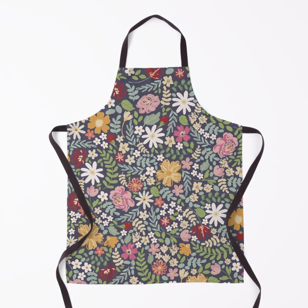 Item preview, Dark Colorful and vibrant florals designed and sold by Harpley Design Studio.