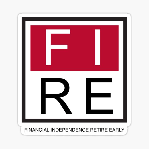 Item preview, Financial Independence Retire Early designed and sold by FIREGear.