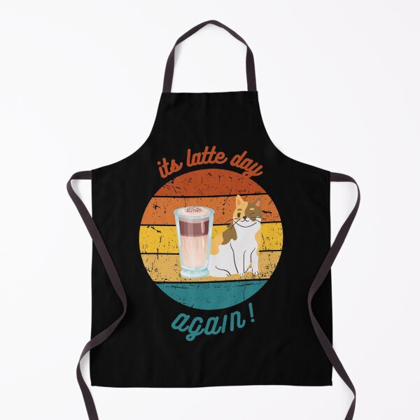 Item preview, its latte day designed and sold by CuteCatsCoffee.