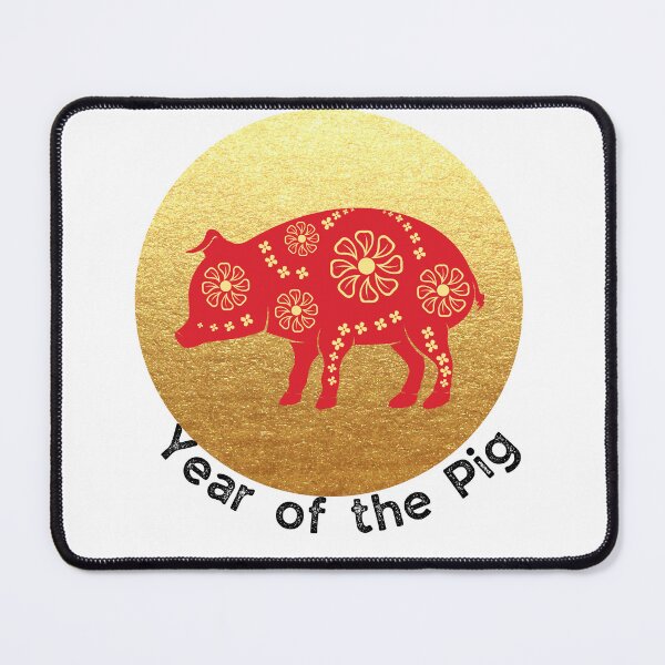 Item preview, Year of the Pig Chinese Zodiac designed and sold by Reelyfishing.