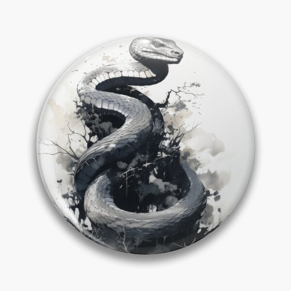 Item preview, Unique Venomous Snake Illustration designed and sold by solrevolver.