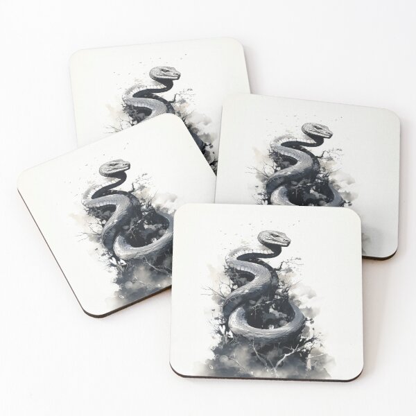 Item preview, Unique Venomous Snake Illustration designed and sold by solrevolver.