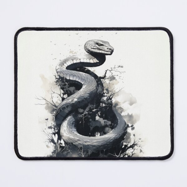 Item preview, Unique Venomous Snake Illustration designed and sold by solrevolver.