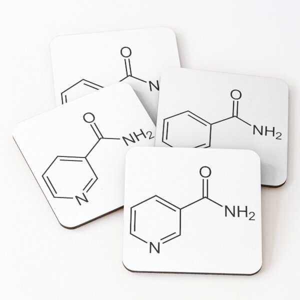 Item preview, Vitamin B3 Nicotinamide C6H6N2O Molecule designed and sold by Zeeph.