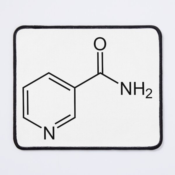Item preview, Vitamin B3 Nicotinamide C6H6N2O Molecule designed and sold by Zeeph.