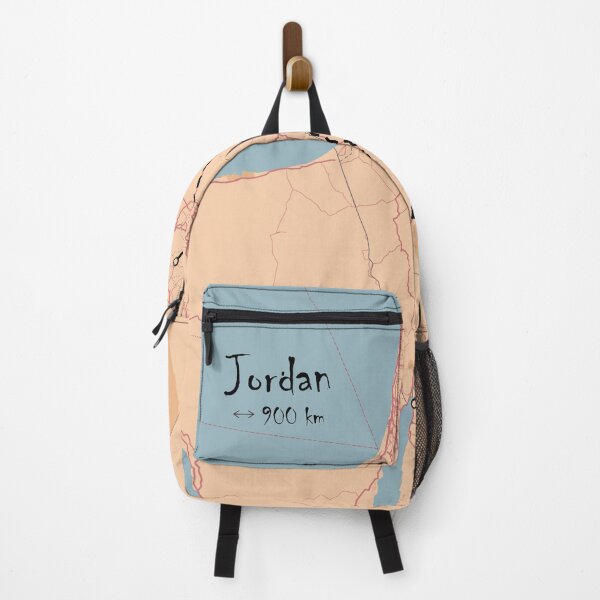 Item preview, Jordan roadtrip map designed and sold by YouSeeLucy.