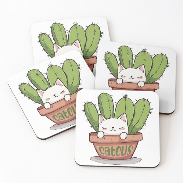Item preview, Cat Cactus Catcus designed and sold by Niktarka.