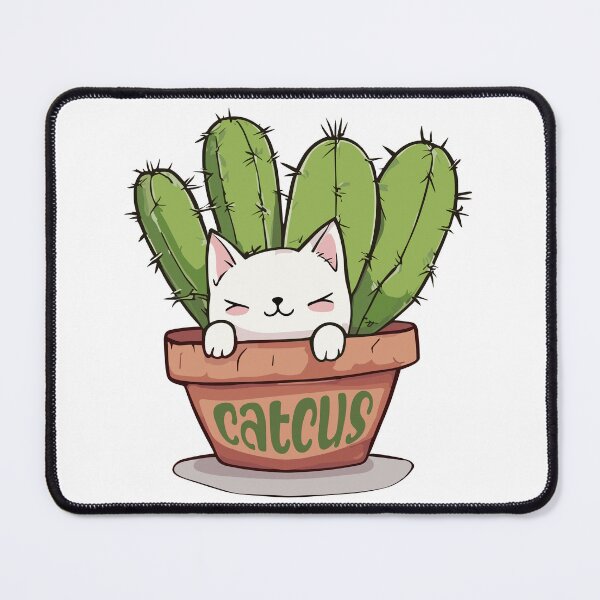 Item preview, Cat Cactus Catcus designed and sold by Niktarka.