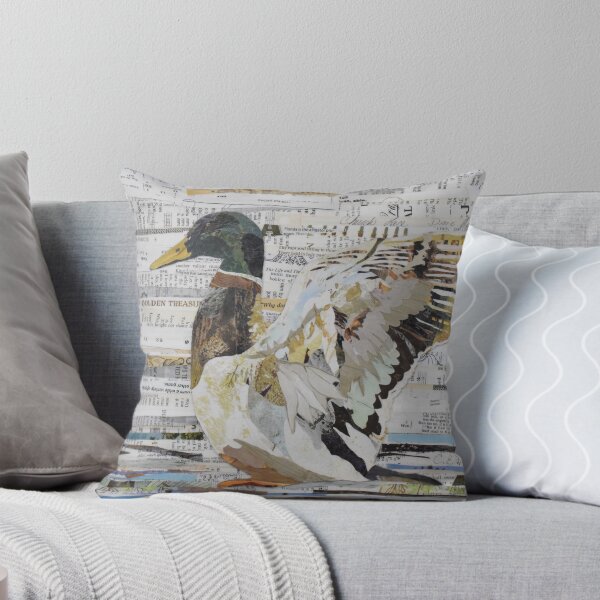 Item preview, Mallard Duck Collage Art CE White Art designed and sold by cewhiteart.