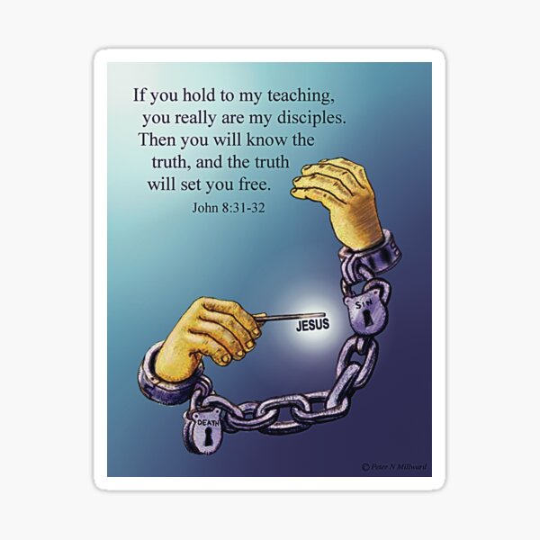 Item preview, The Truth Will Set You Free! designed and sold by Pictures With A Message.