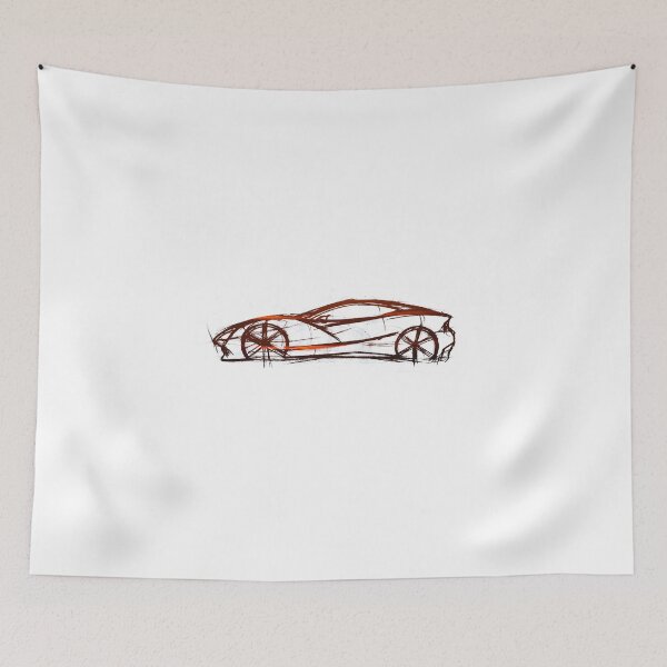 Item preview, Supercar sketch designed and sold by vivalarevolucio.