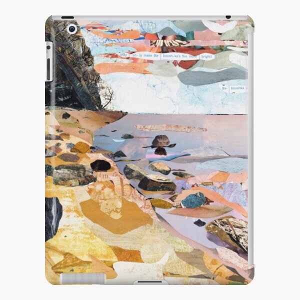 Rocky Beach Collage Art iPad Snap Case