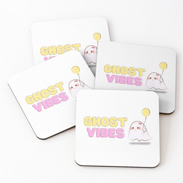 Item preview, Adorable ghost vibes for halloween designed and sold by noneko04.