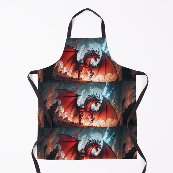 Aperçu de l'œuvre Dragon rouge en colère créée et vendue par Ody2000.