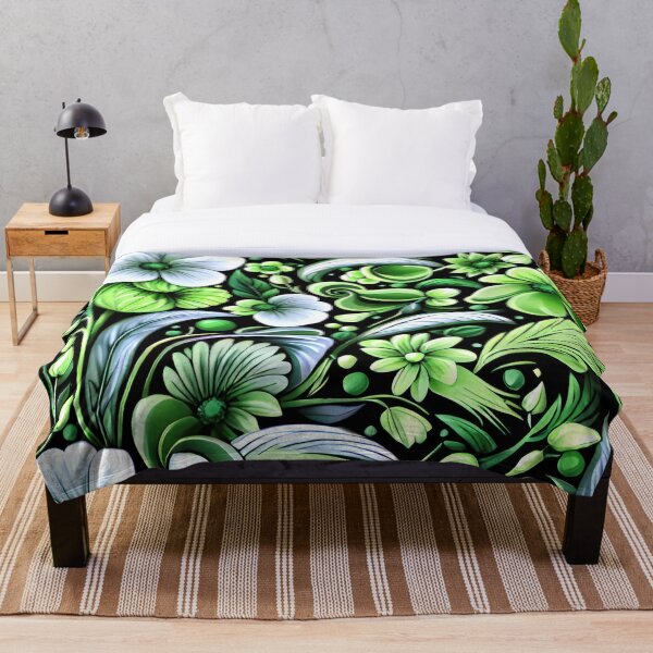Artikelvorschau, Blumenmuster in sanfter Farbe entworfen und verkauft von UllaSformat.