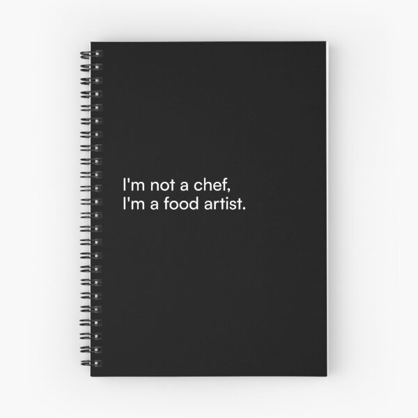 Item preview, I'm not a chef, I'm a food artist. designed and sold by Merchgard.