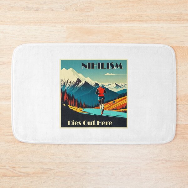 Item preview, Nihilism Dies Out Here Running designed and sold by Esskay Designs.