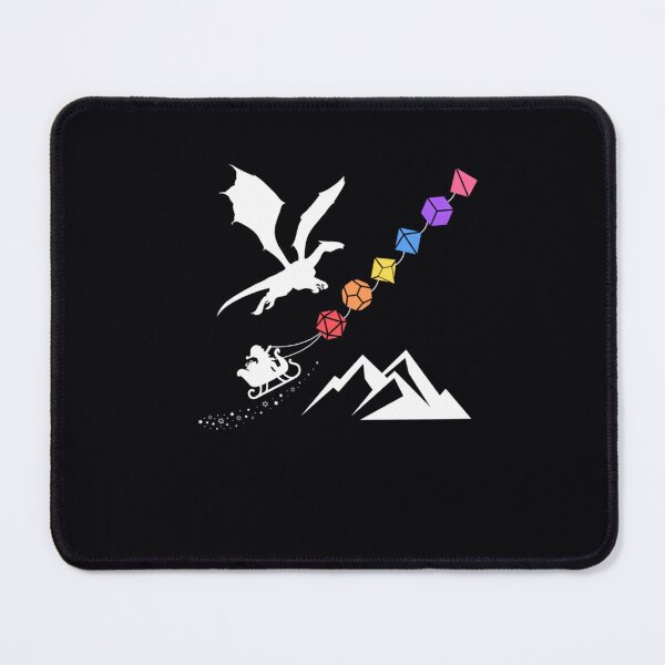 Item preview, Nerdy Christmas Rainbow Polyhedral Dice Set Tabletop RPG Addict designed and sold by qvqmugpk85.
