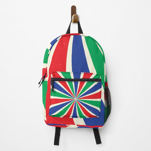 Item preview, Textured Retro Sunburst | Red, Green, Blue designed and sold by rsty11.