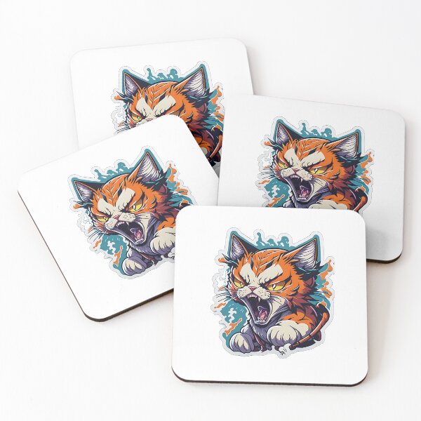 Item preview, Furious Feline: Angry Cat Art designed and sold by FashionRex.