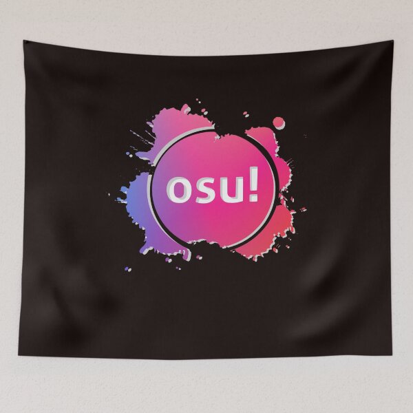 Item preview, osu Blue Pink designed and sold by BARRYTHOMSON.