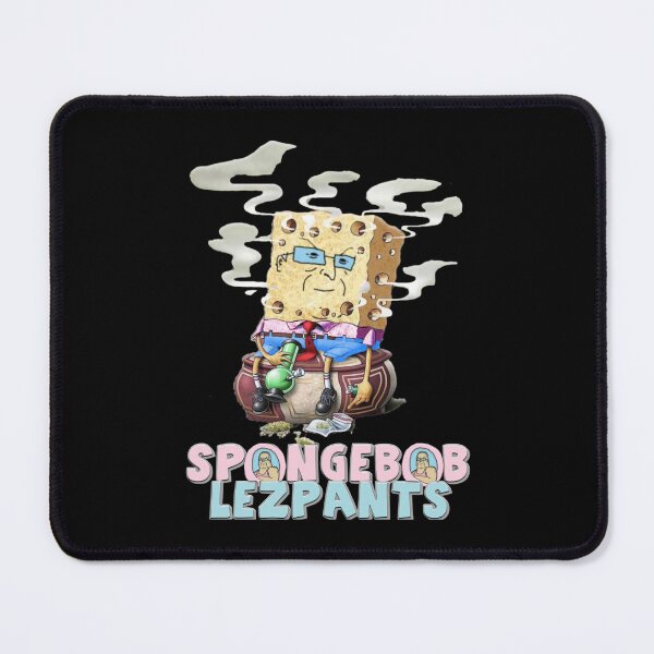 Item preview, Sponge-bob Lez-Pants The Big Lez Show Sticker designed and sold by EvieNader.