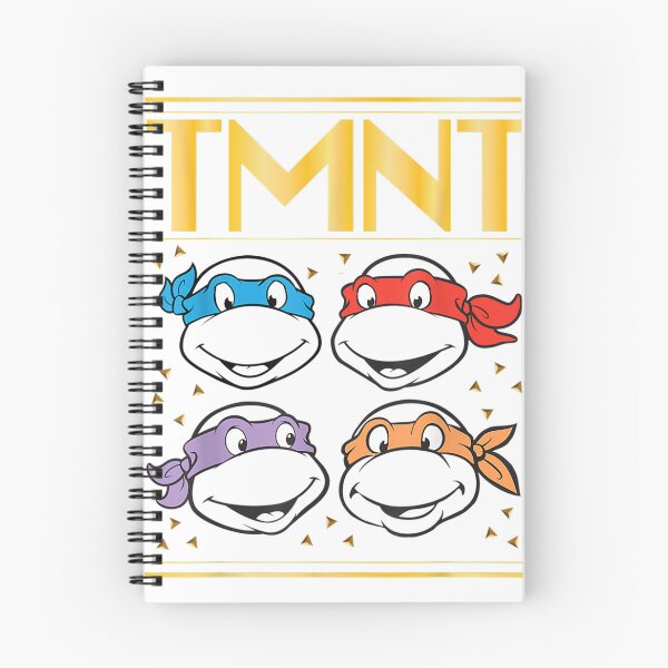 Item preview, TMNT Heads with Gold Foil Text designed and sold by AweOrlan.