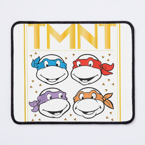 Item preview, TMNT Heads with Gold Foil Text designed and sold by AweOrlan.