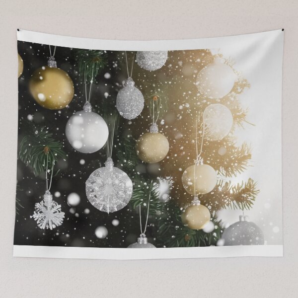Item preview, Christmas tree in gold and silver designed and sold by Photopat.