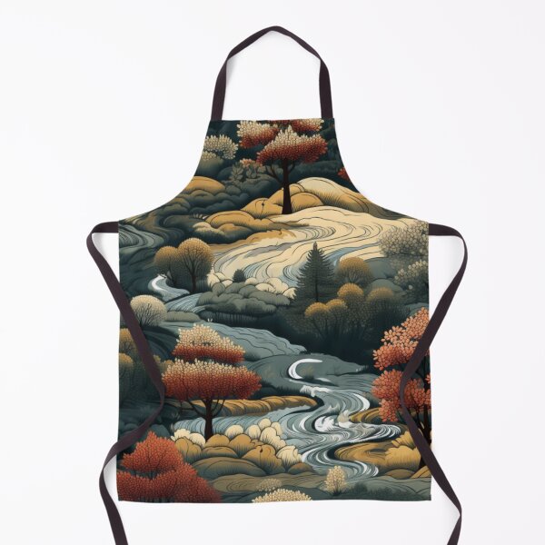 Item preview, Intricate designs featuring serene landscapes designed and sold by Snoobstyle.
