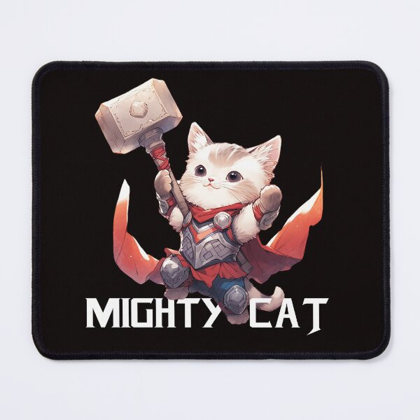 Item preview, MIGHTY CAT / ฺBLACK designed and sold by hanandgil.