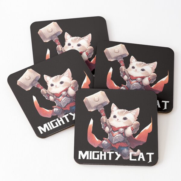 Item preview, MIGHTY CAT / ฺBLACK designed and sold by hanandgil.