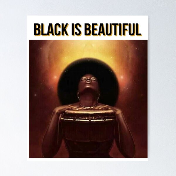 Item preview, Black is Beautiful Afro Lady designed and sold by Prestige313.