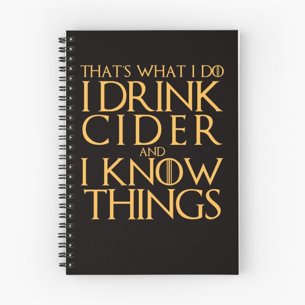 Artikelvorschau, Ich trinke Apfelwein und weiß Dinge entworfen und verkauft von BARRYTHOMSON.