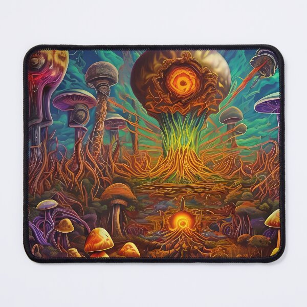 Item preview, trippy design, magic mushrooms, psychedelic art, meditation, trippy designed and sold by KreativeSouls.