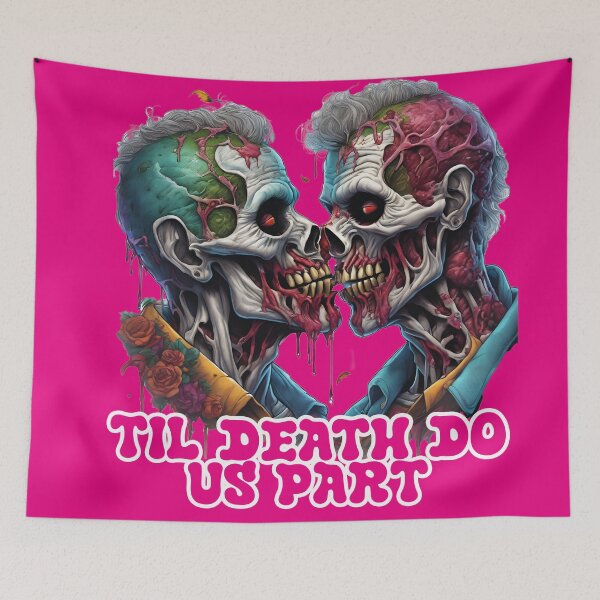 Item preview, two zombies, kiss designed and sold by Mauswohn.