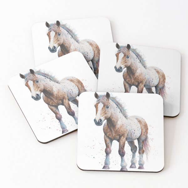 Item preview, A acrylic painting of a horse designed and sold by Nickyayee.