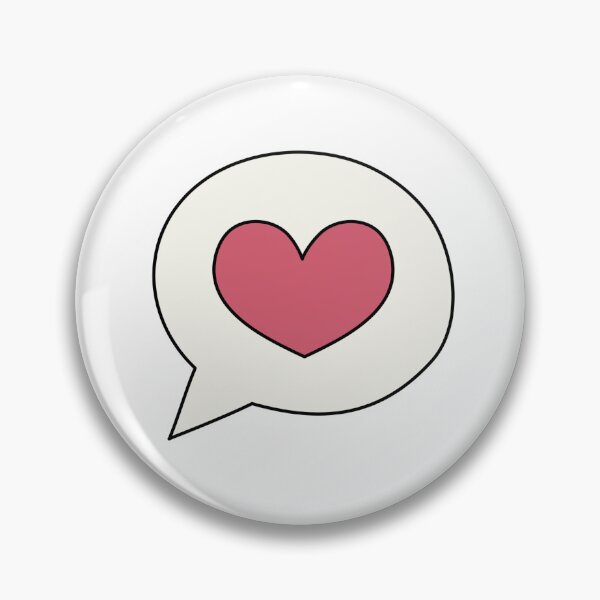 Item preview, Heart speech bubble designed and sold by priyankajustine.