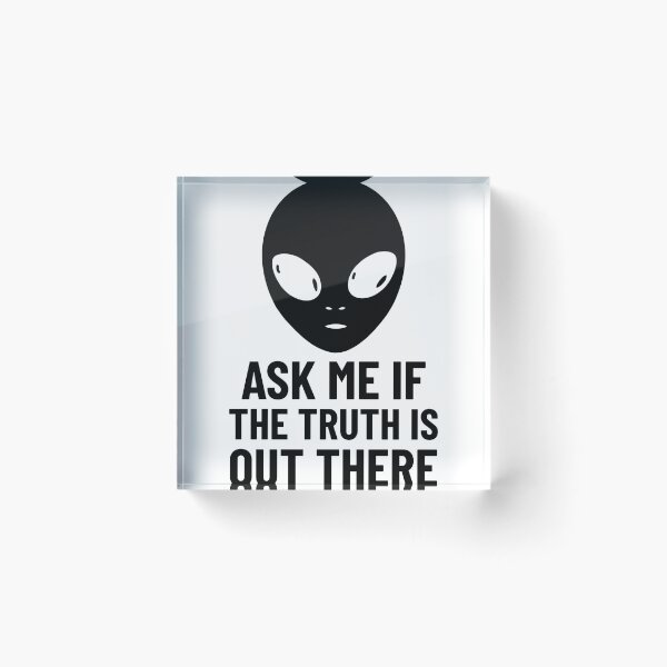 Item preview, Ask me if the truth is out there alien T-Shirt designed and sold by Beyond The Veil.
