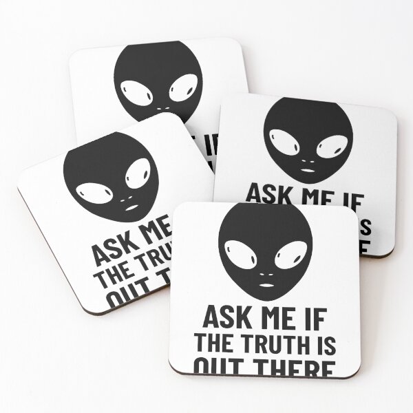 Item preview, Ask me if the truth is out there alien T-Shirt designed and sold by Beyond The Veil.