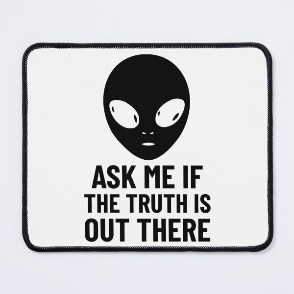 Item preview, Ask me if the truth is out there alien T-Shirt designed and sold by Beyond The Veil.