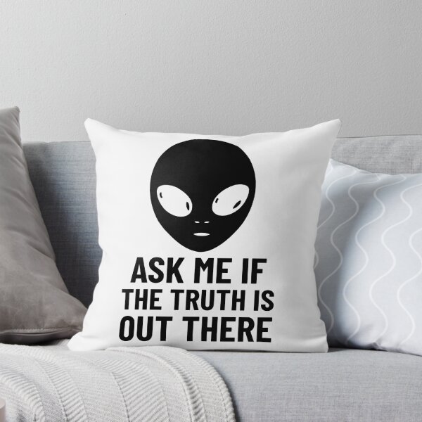 Item preview, Ask me if the truth is out there alien T-Shirt designed and sold by Beyond The Veil.