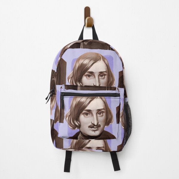 Item preview, Russian Novelist Nikolai Gogol - purple - illustration designed and sold by Litstoy.